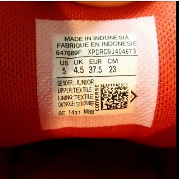 Converse All Star High Street‎ Sneaker Size 5 - Picture 2 of 8